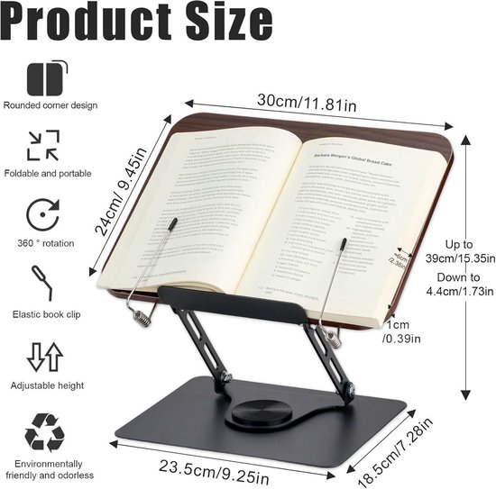 Pronomic UTH-20 Universele Tabletstandaard – In Hoogte Verstelbaar, Kantelbaar, Draaibaar, Voor Alle Tablets, Metalen Voet
