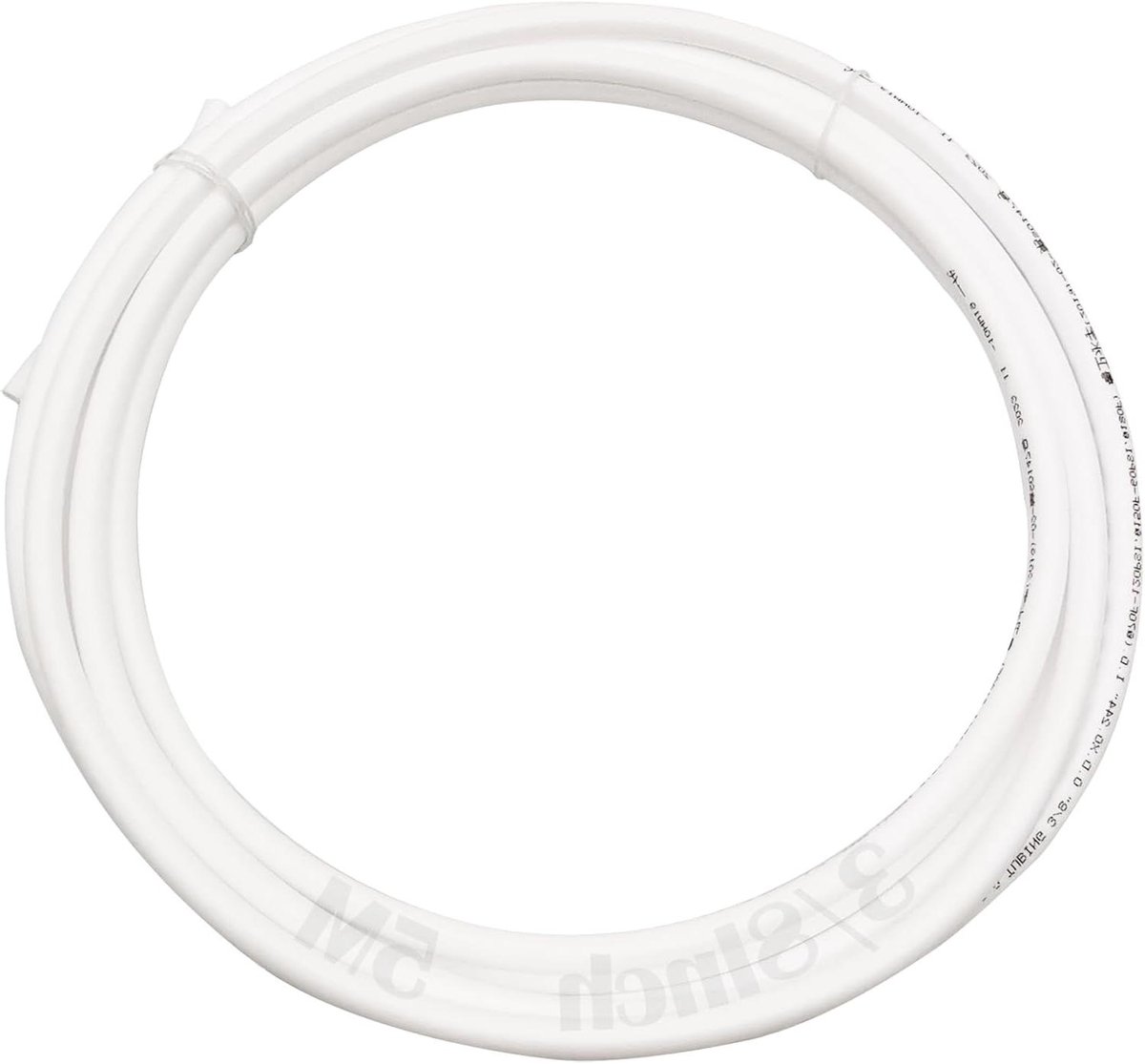 Waterleiding - Roestvrijstalen - Flexibel - 5 meter - Geschikt voor koelkasten en osmosesystemen - Zwart - Waterzuiveringsslang met 9,5 mm diameter