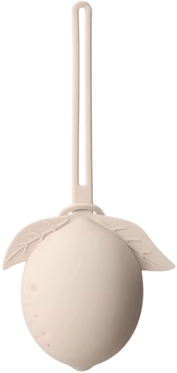 KimDo - Siliconen Speenhouder citroen vormig - Beige - Speenbakje - Speen - Kraamcadeau - Baby Cadeau