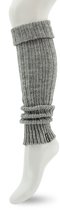 Bonnie Doon Jambières Grijs Unisexe Notre Taille - Femme et Homme - Manches - Jambières - Tricot épais - Laine - 1 paire - Chaud - Confortable - Grijs clair mele -Gris clair h.- Accessoire de Mode - BE021766.107