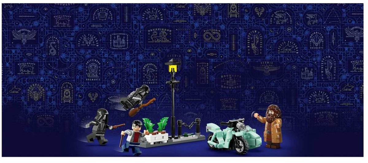 LEGO Harry Potter - Hagrid Harry's Ontsnapping - 76459 – foto 7