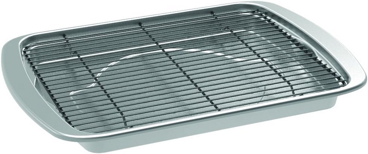 Grote RVS Bakplaat voor Oven - Ideaal voor Bacon en Meer