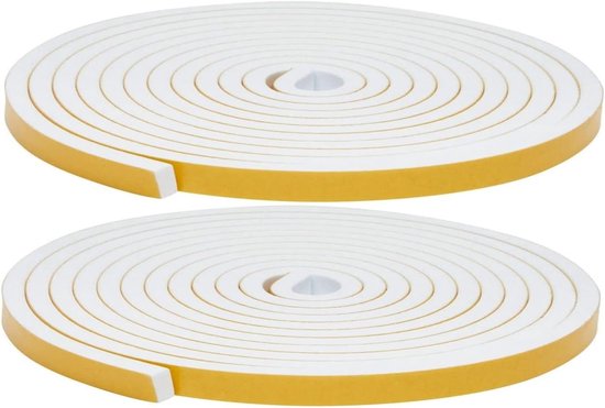 Foto: Beautissu tuuli hr set van 2 tochtstopper deur 120x8 cm tochtrol bruin tochtkussen voor deur en ramen