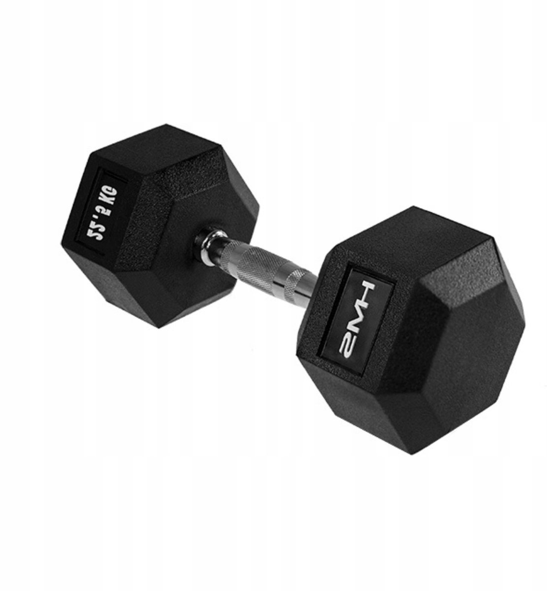 HMS Hex Pro Halter 22,5 kg - Gecoat Staal voor Krachttraining