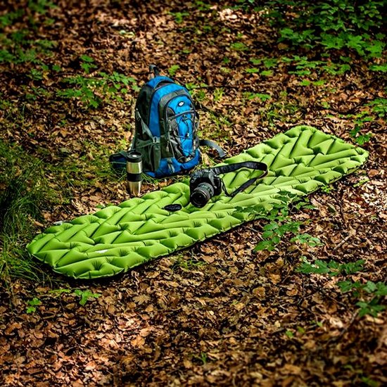 Nils Camp NC4005 Zelfopblazende Kampeer-/Slaapmat Groen 193x56cm van NILS CAMP — afbeelding 3