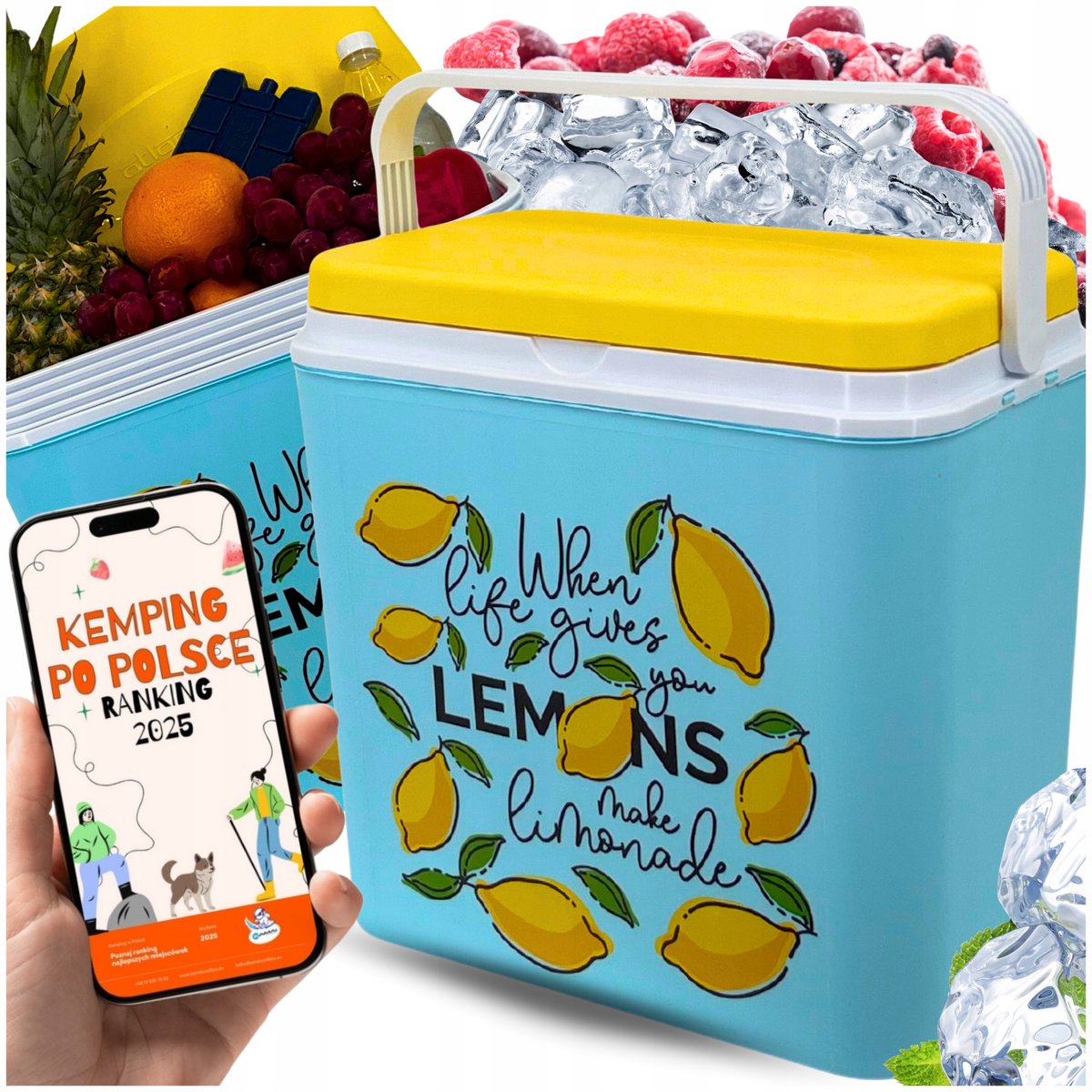 Kamai Atlantic 24L Koelbox - Ideaal voor Reizen & Picknicks