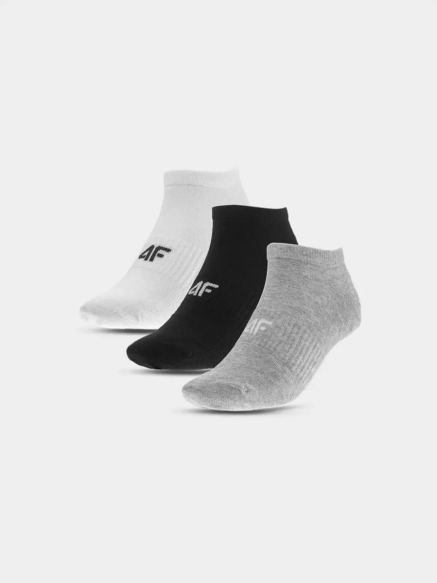 4F Sokken 3-Pack - Comfortabele Sportsokken voor Heren (Maat 43-46)