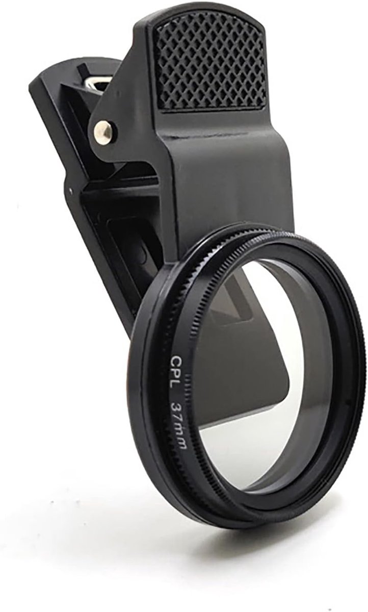 37mm CPL Polarizing Lens Filter - Portable Polarizer - Camera Lens - Mobile Phone Polarizer - Universal Clip On Circular Polarizer Filter voor Reflect Light