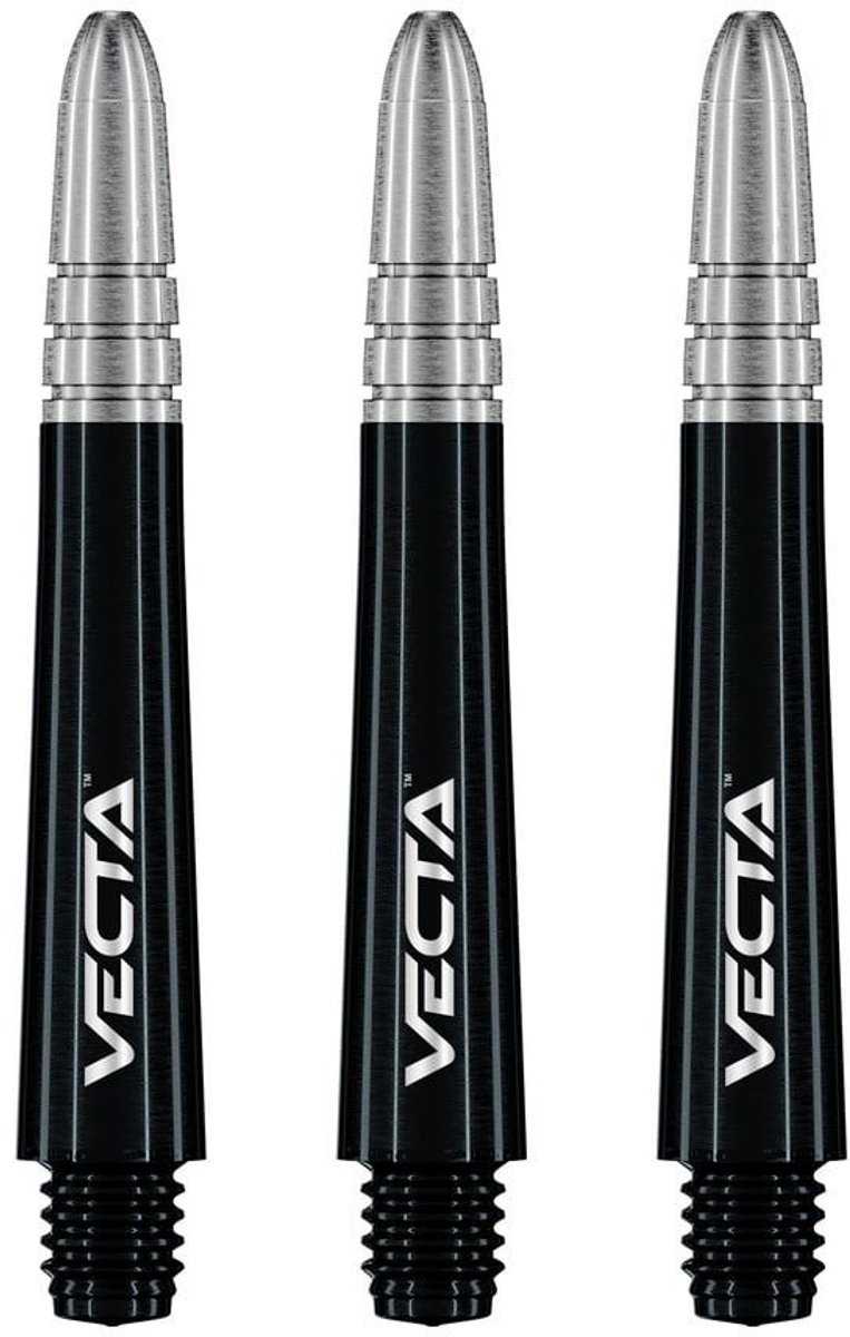 Winmau Vecta Black Silver - Dart Shafts