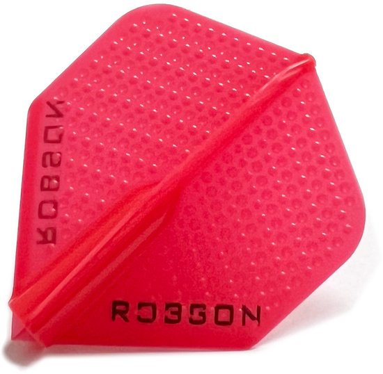 Bull's Robson Plus Dimpled Red No.2 - Dart Flights van Bull's — afbeelding 2