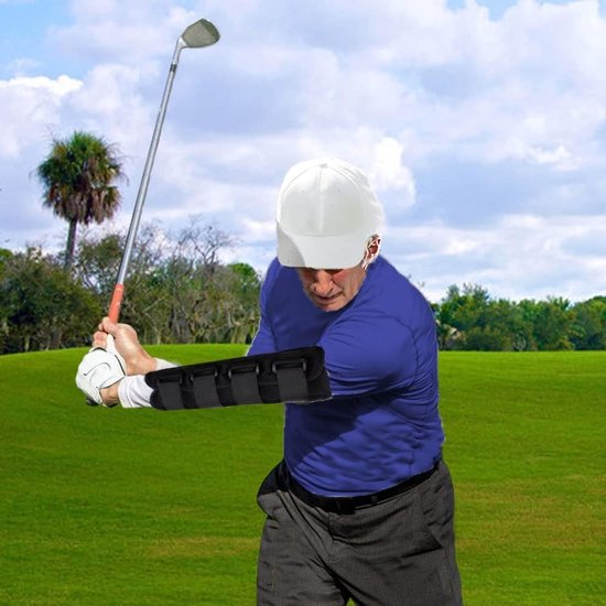 Unyqoos® Innovatieve Golftrainingshulp met Ergonomische Elleboogsteun voor Betere Swing van Merkloos — afbeelding 5