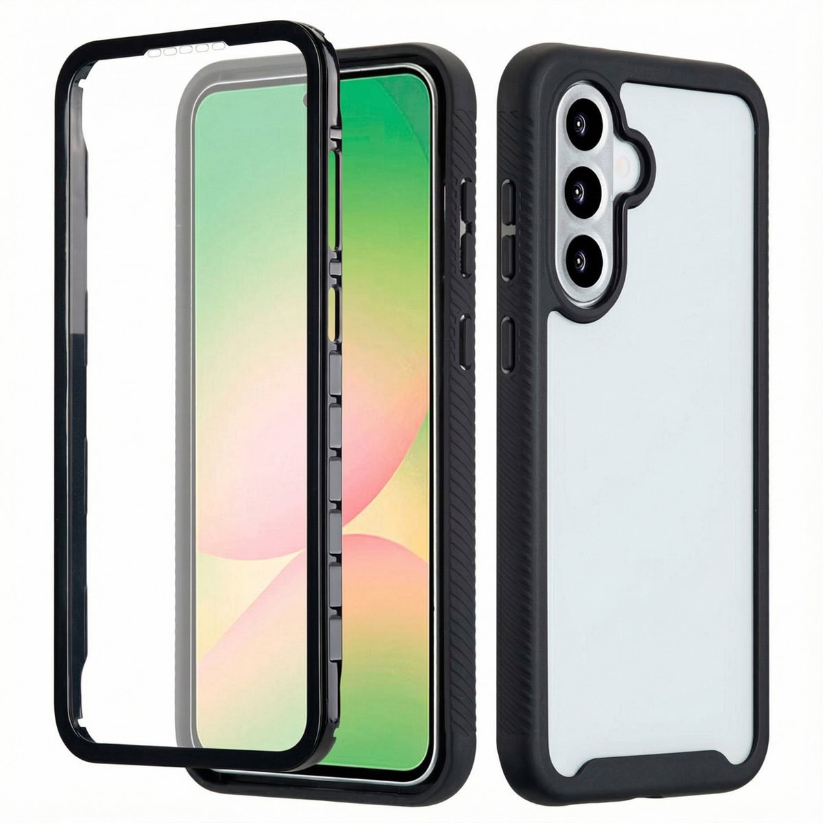 imoshion Hoesje - Geschikt voor Samsung Galaxy A56 (5G) - 360° Full Protective Case - Zwart