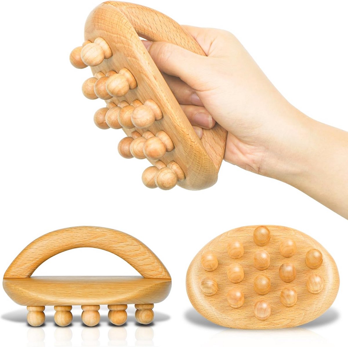 Massagegereedschap voor Houttherapie en Cellulitisverwijdering