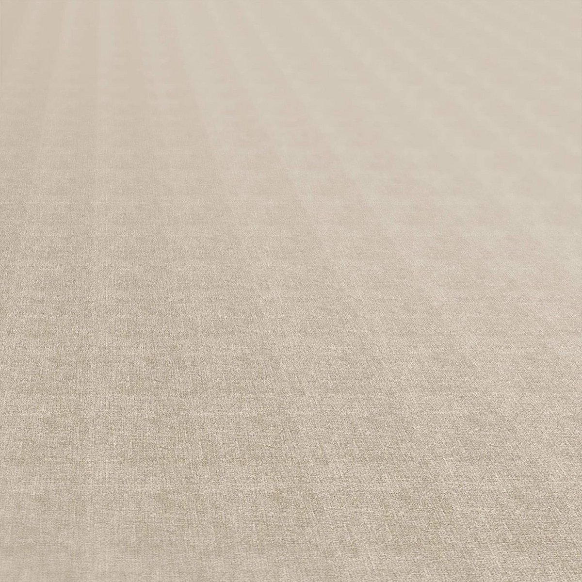 Rond Tafelkleed Beige Linnenlook Afwasbaar - Ø 120 cm