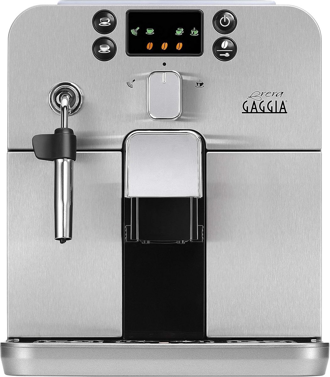 Volautomatische Espresso Machine met Stoomfunctie - Zilver