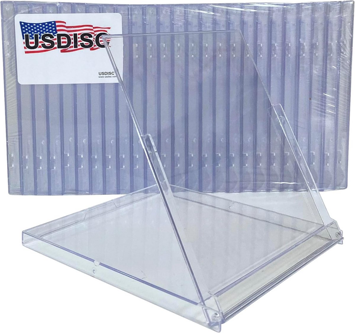 50 Stuks Kalender Display Standaards 10.4mm Dik - Doorzichtig Desktop Houder