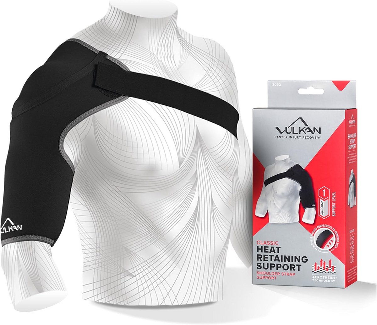 Verstelbare Schouderbrace voor Compressie en Stabiliteit bij Blessures en Sport
