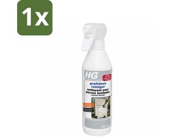 1 x HG Grafsteenreiniger 500 ml - Grafsteen Reinigen - Natuursteen Reinigen - Marmer Reinigen - Blauwe Hardsteen Reinigen - Vuil Verwijderen