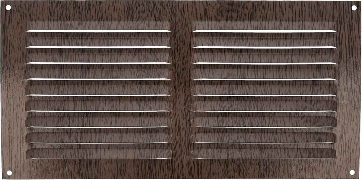Rechthoekig Aluminium Ventilator Rooster - Afzuig & Ventilatie Rooster voor Keuken en Badkamer (150x300 mm)