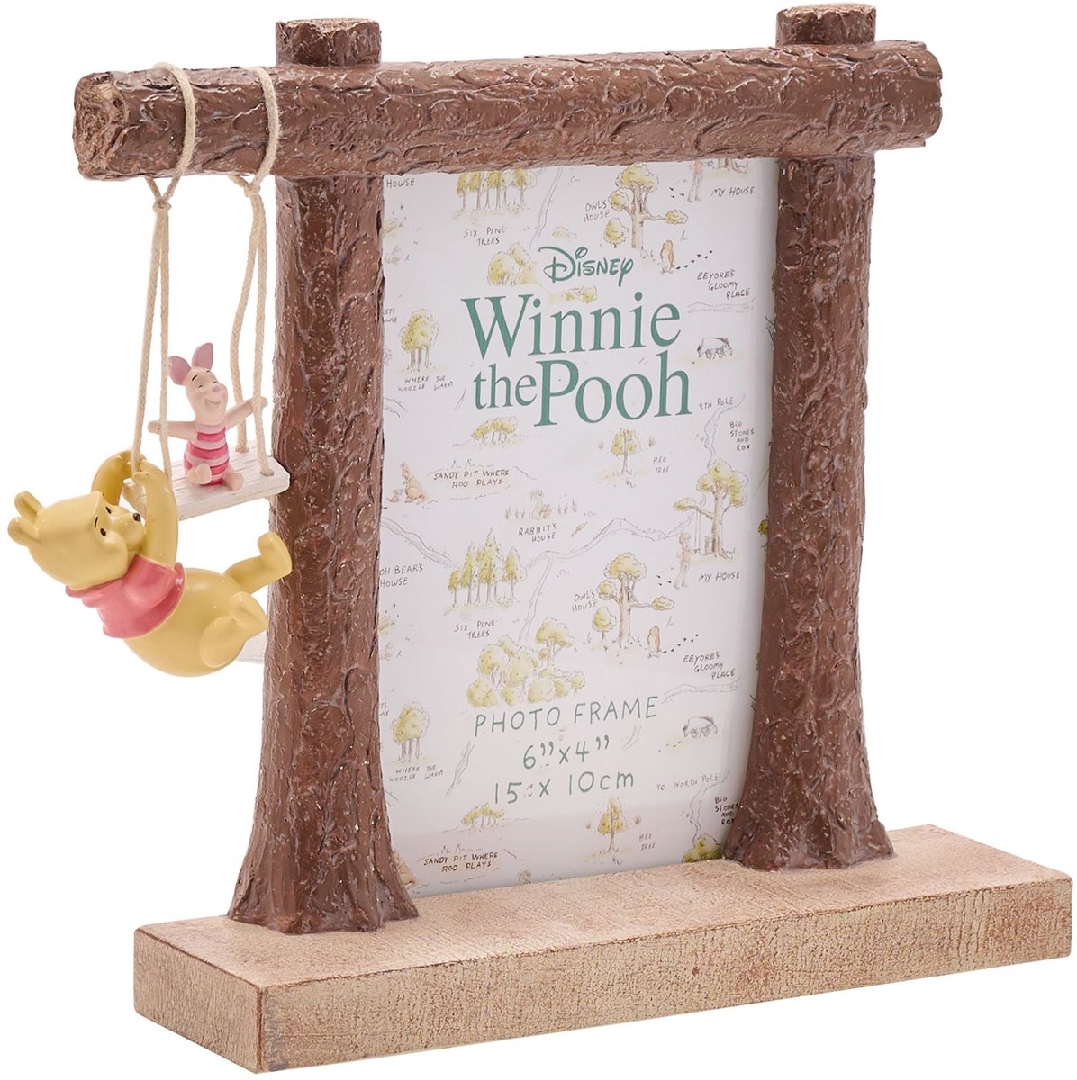 Disney - Winnie de Poeh en Knorretje - Winnie the Pooh - Foto lijstje - Resin Photo Frame