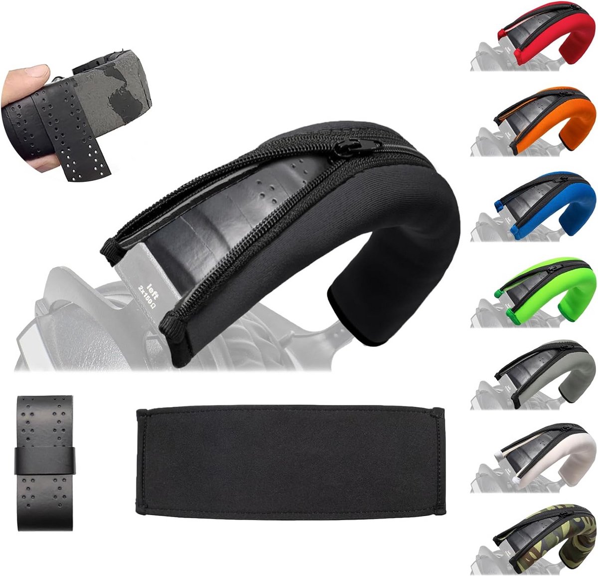 Comfortabele Hoofdband Kussen Vervanging voor Diverse Studio Hoofdtelefoons