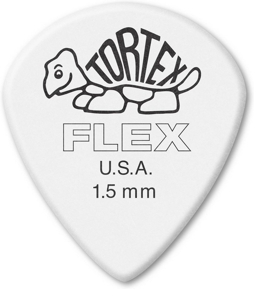 Gitaarpicks Set 72 Stuks Jazz Stijl XL 1.5 mm Dik