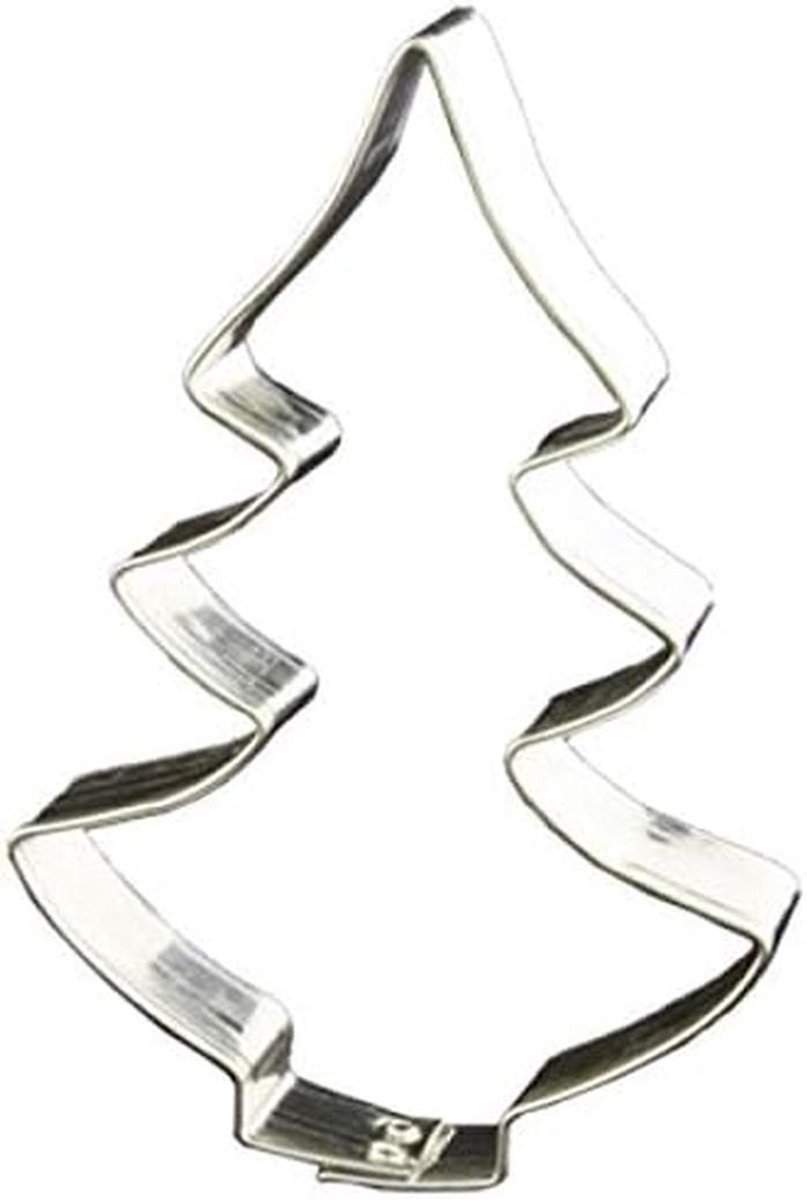 Grote uitsteker voor peperkoek of deeg dennenboom, 12 cm
