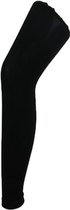 Thermo legging zwart voor dames - Thermo ondergoed broeken met fleece voering - Wintersport accessoires S/M (36/38)