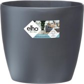 Elho Brussels Rond Wielen 40 - Bloempot - Antraciet - Binnen  - Ø 39.1 x H 35.9 cm