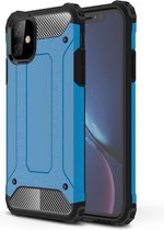 Armor Hybrid Back Cover - iPhone 11 Hoesje - Lichtblauw