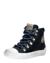 Develab Jongens veterschoenen Veterschoenen Hoog - blauw - Maat 36