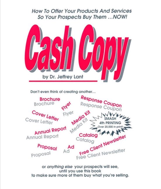Cash Copy How To Offer Your Products And Services So Your Pr ... - cover