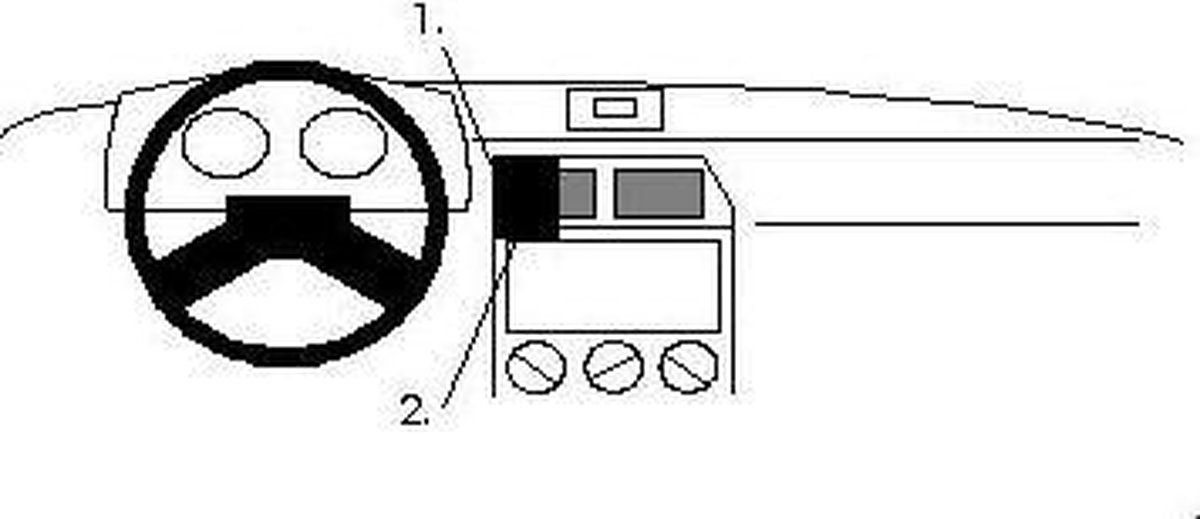 Brodit Proclip Center Mount (851988)