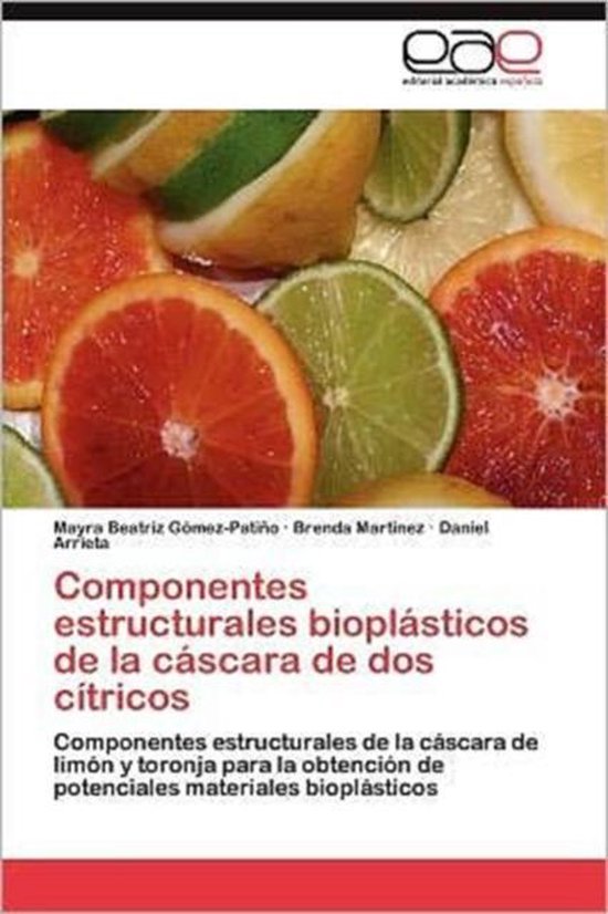 Foto: Componentes estructurales bioplasticos de la cascara de dos citricos