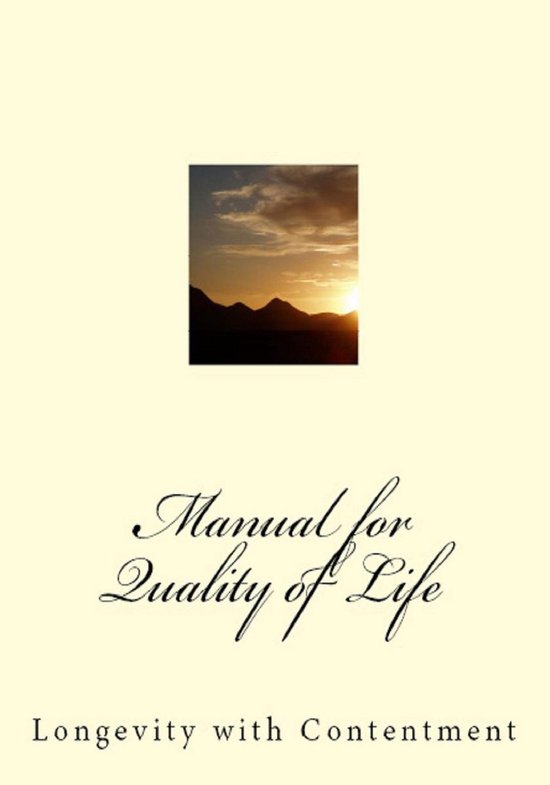 Manual for Quality of Life - cover