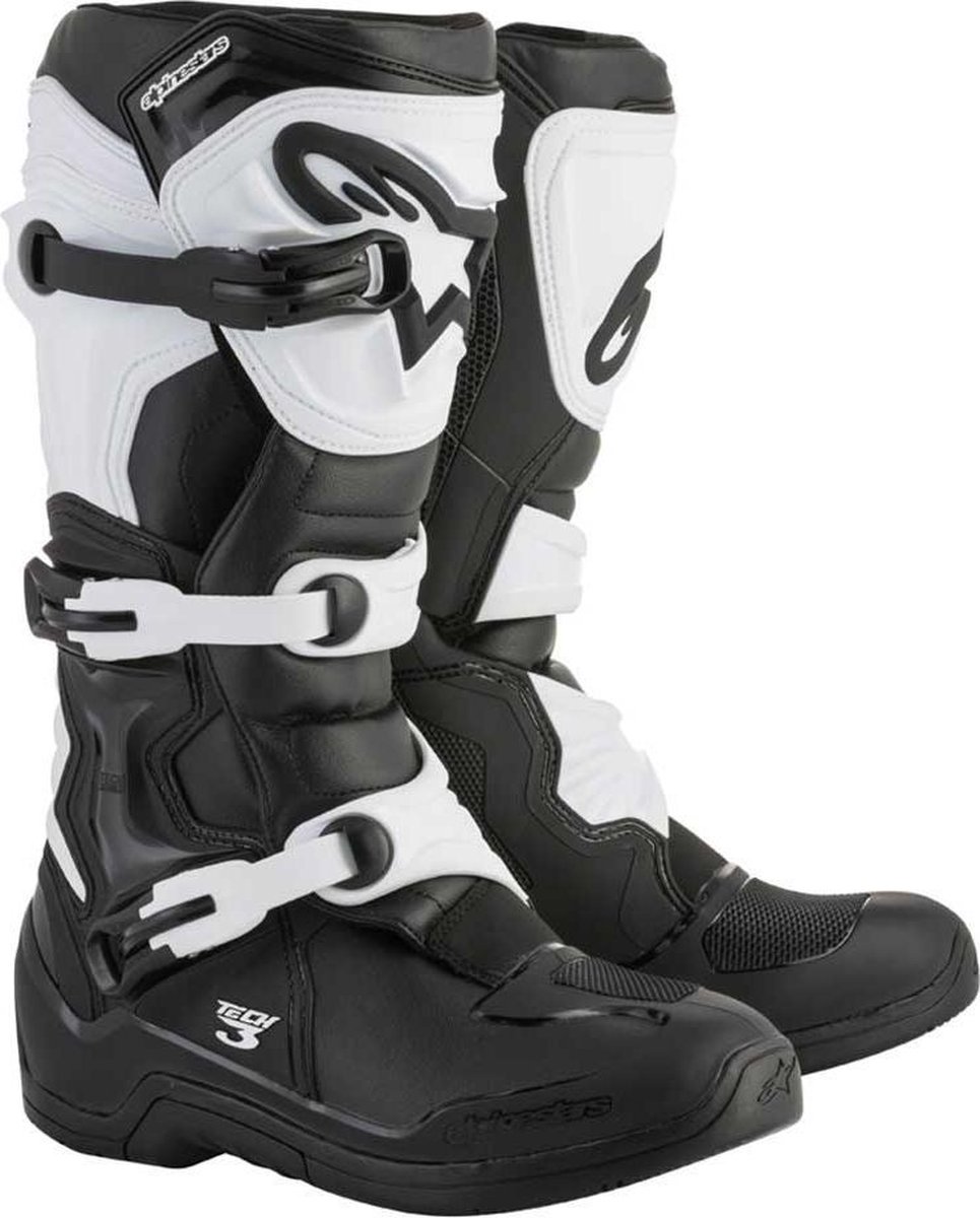 Bottes de moto ALPINESTARS Tech 10 - Rouge / Noir - Homme - EU 42