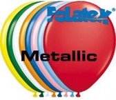 Ballonnen Metallic Assortiment Kleuren 30 cm 25 stuks