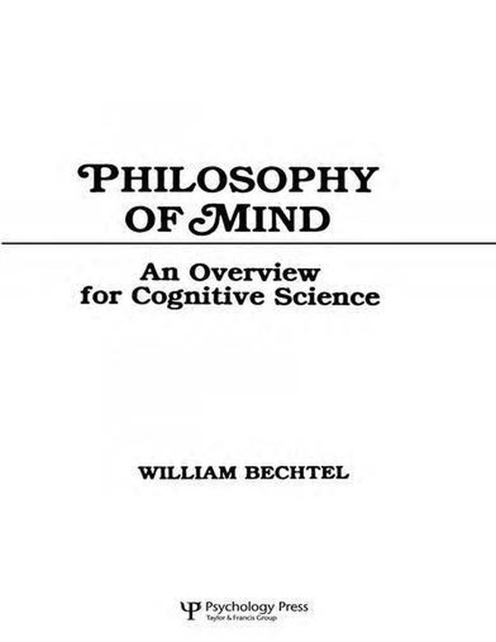 Tutorial Essays in Cognitive Science Series - Philosophy of  ... - cover