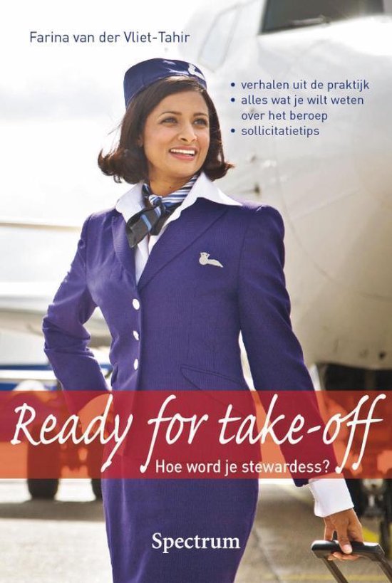 Cover van het boek 'Ready for take-off' van Farina vander Vliet-Tahir
