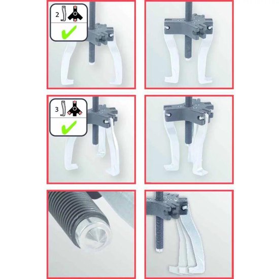 Universal-Kugelgelenk-Ausdrücker, 0-55 mm KS Tools 700.5610 Universal-Kugelgelenk-Ausdrücker, 0-55 mm KS Tools 700.5610