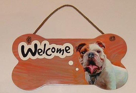 bordje - welcome - Bulldog
