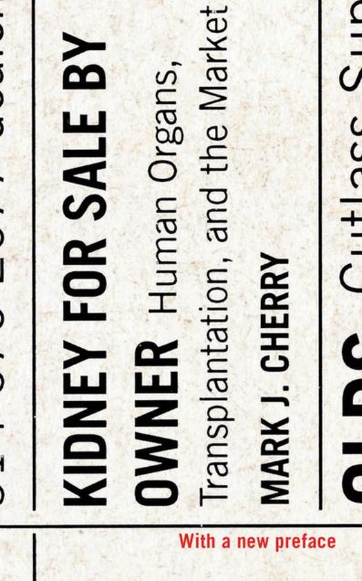 Kidney for Sale by Owner - cover