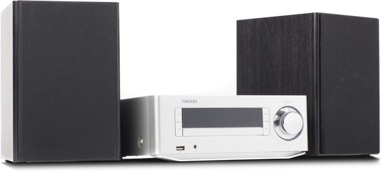 Losjes bron overzee Nikkei NMD340 Microset met radio, cd/dvd-speler, usb-poort, Bluetooth en  Aux-in | bol.com