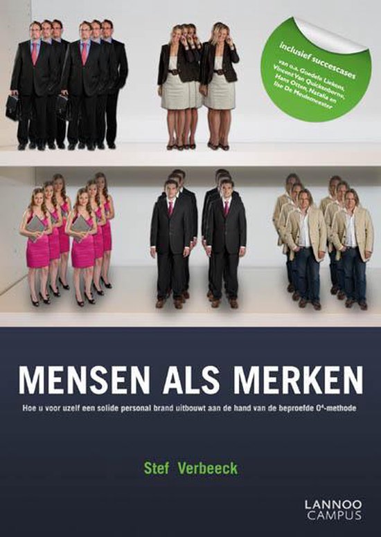 Cover van het boek 'Mensen als merken' van Stef Verbeeck