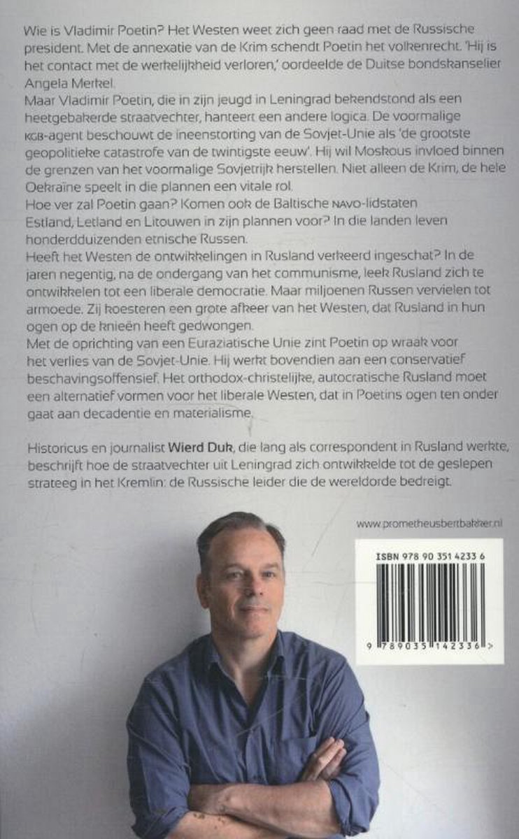 Poetin - back cover