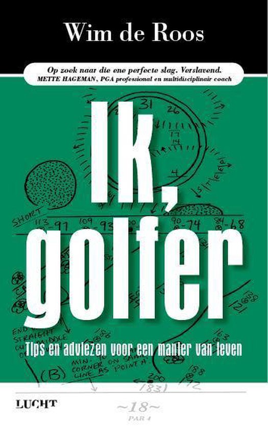 Ik, golfer - cover