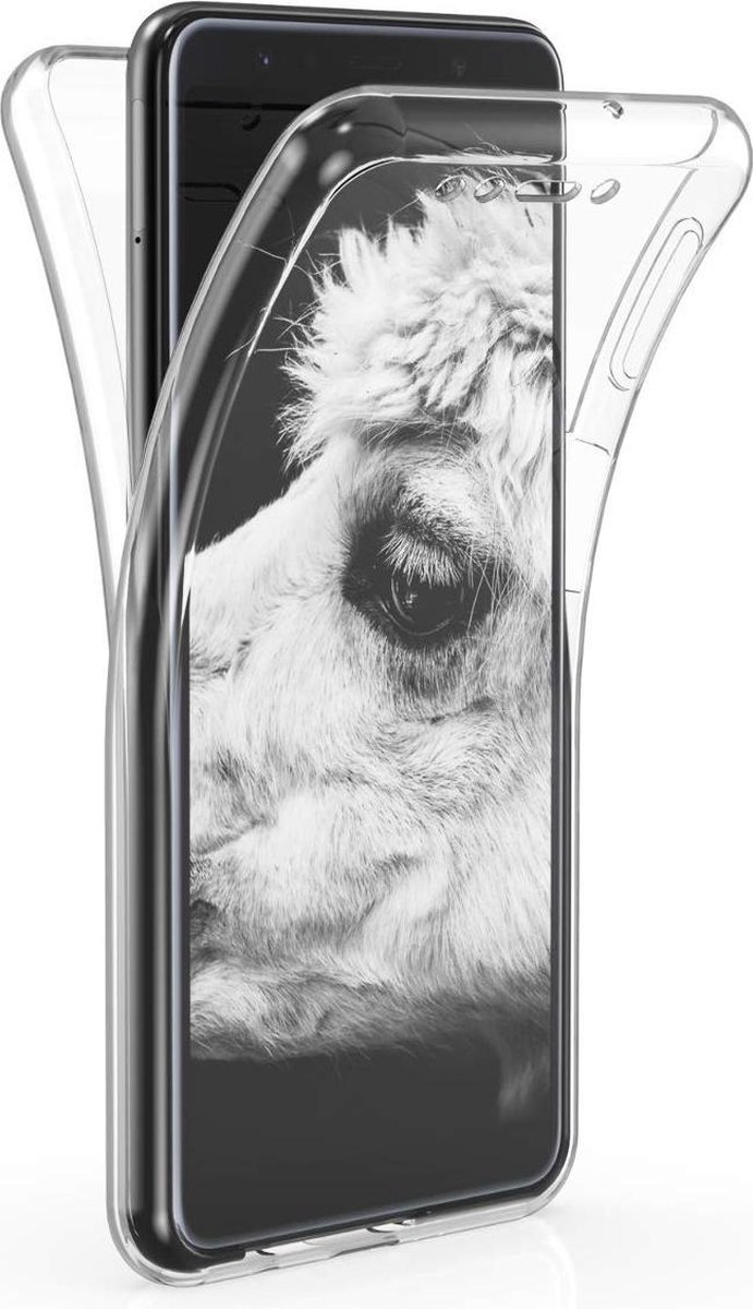 Hoesje Geschikt voor: Samsung Galaxy J6 2018 - Dubbel zijdig 360° - Transparant