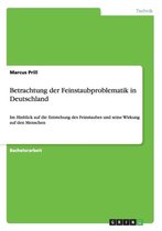 Betrachtung der Feinstaubproblematik in Deutschland