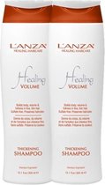 Lanza Healing Volume Thickening Shampoo 300ml Duopack