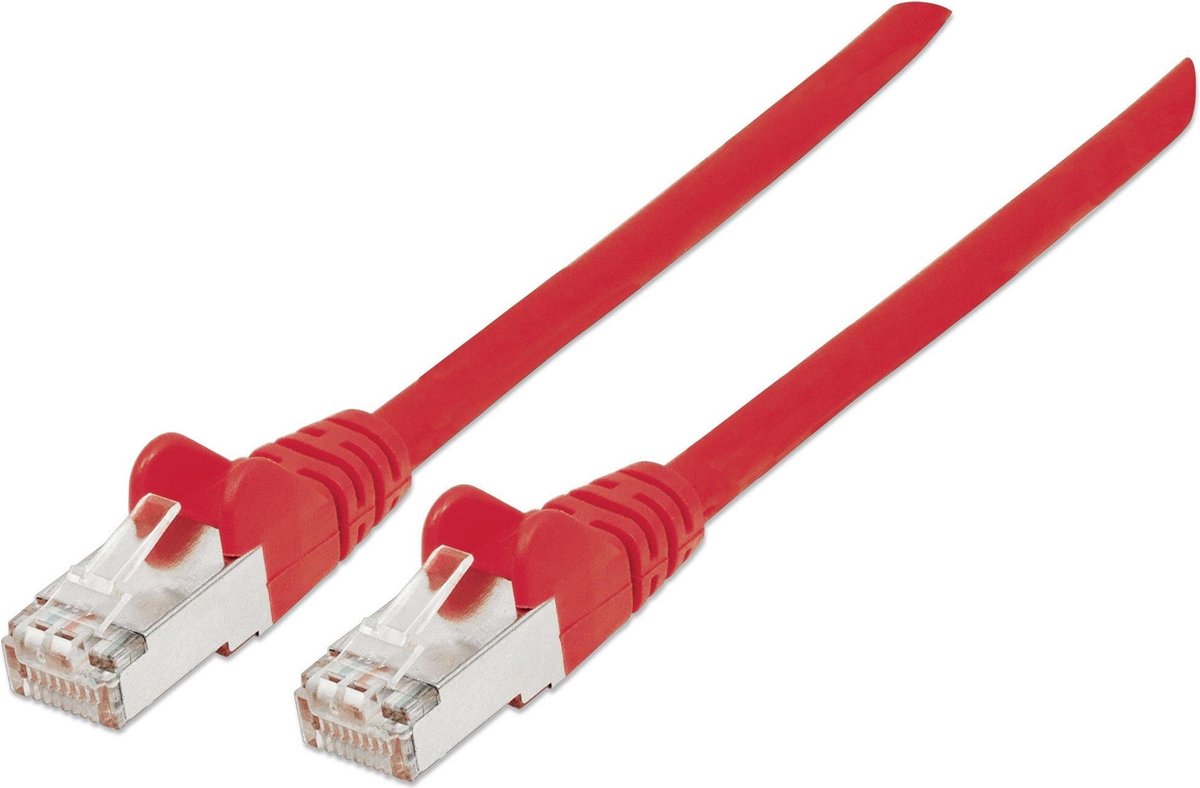 Intellinet 2m Cat7 S/FTP netwerkkabel S/FTP (S-STP) Rood